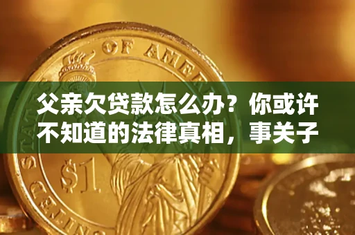 济南父亲欠贷款怎么办？你或许不知道的法律真相，事关子女未来