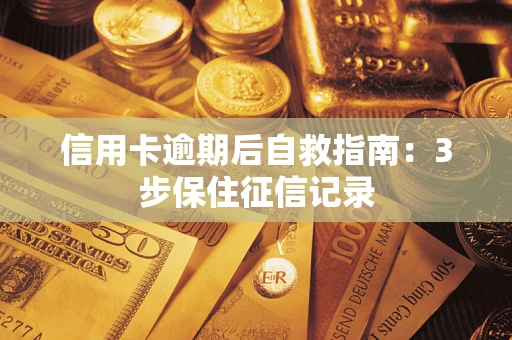济南信用卡逾期后自救指南：3步保住征信记录